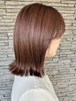 ハイバレーヘアーメゾン(HIGH VALLEY HAIRMAISON)&nbsp;ミディアムボブレイヤーボブ顔周りカット外ハネボブ岡山南中央町