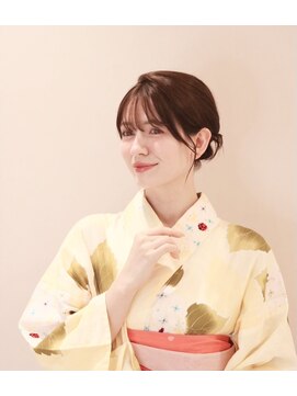 アンベリールフルー(EMBELLIR fleur) 浴衣・着物ヘアセット 30代40代50代 表参道