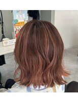 ハッシュタグフリーカミス(#Free kamisu)&nbsp;やわらかピンクのバレイヤージュ