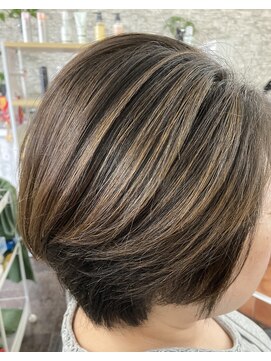 美容室りんご メッシュスタイル