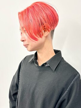 モリオ(morio) +前下がりショートハンサムショート刈り上げ女子30代40代2