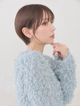 ラックスビー スカイ 大阪梅田店(LUXBE SKY)の写真/細かいニュアンスも落とし込み、骨格/髪質に合わせた360°どこからみても綺麗なバランスに♪