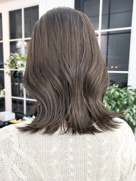 グリーン 高田馬場(green) 【SANA】透明感グレージュカラー