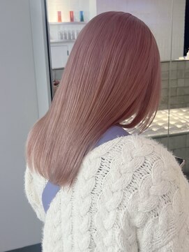 ガーデン 渋谷(GARDEN) 艶髪ハイトーンホワイトピンクベージュカラー