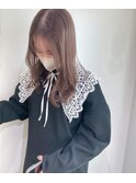 ブリーチなしベージュ
