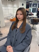 ユーフォリア 渋谷グランデ(Euphoria SHIBUYA GRANDE)&nbsp;レイヤーカット ロングカット AKARI