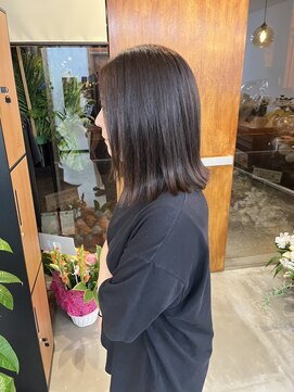 ネストバイオキニ(NEST BY OKINI) 髪質改善カラー×カット