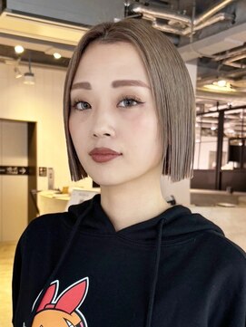 アイティーバイアルバム 八王子店(IT by ALBUM) ボブミルクティー韓国ヘア_ba537363