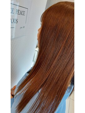 スリーピースアクシス (Three Peace axis) 艶カラーロング!