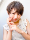 30代40代ふんわり丸みボブ◎透明感アッシュ夏カラー秋カラー