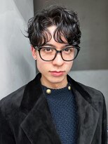 アルバム 渋谷パルコ(ALBUM) フェザーパーマサーフカールスペインカール_F20628