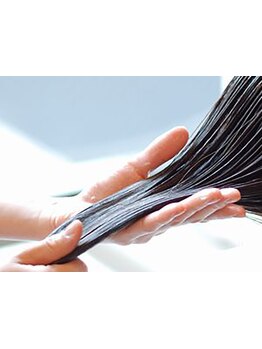 【Aujua認定店◆宮原駅2分/当日予約OK】お客様個々に合わせたヘアケアシステムで指通りなめらかな艶髪へ＊