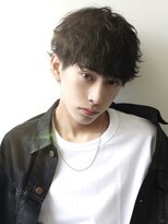 ネクスト 渋谷(NEXT) MEN’S HAIR/ブルーブラック/フェザーパーマ/渋谷ア