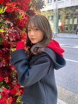 コア銀座メゾン(COA GINZA Maison)&nbsp;髪質改善レイヤーカット前髪カット顔周りレイヤー暗めカラー銀座