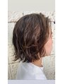 マーズ エナックヘアー(Mars enak hair) ボブ→パーマで作るイマっぽいスタイルもご提案いたします♪