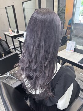 パヌポン(PANUPON) ハイライトバレイヤージュケアブリーチダブルカラーベージュ