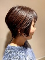ヘアリゾート粋 ティガ 池袋店(tiga)&nbsp;大人ショート/前下がりショート/ダークブラウン