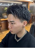 アップバングショート