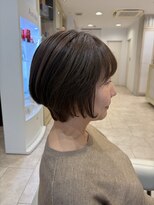 アッシュ 仙川店(Ash) 30代40代50代前髪あり小顔大人かわいいくびれショートクセ毛多毛