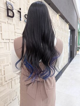 ヘアアンドメイク ビス イオンモール八幡東店(Bis!) ミステリアス・ブルーグラデーション