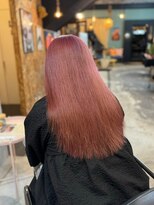 チャプター 問屋町(chapter)&nbsp;ピンクベージュ髪質改善トリートメント韓国ヘアケアカラー