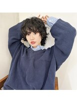 ホロ(hollo)&nbsp;マッシュパーマショートパーマプードルパーマ