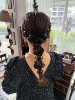 バイブアンドアネックス(VIBE & ANNEX)&nbsp;【★AOI★】ヘアセット/結婚式/編み下ろし/横浜/石川町/元町