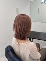 クロス ツー(COROSS2)&nbsp;ボブレイヤー／レイヤーカット／ピンクカラー／20代30代