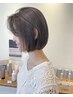 【新規/ダメージ補修】カット＋透明感カラー＋バイカルテTR　17,490→13,200