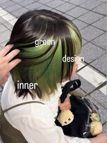 ソファ ヘア 仙台(Sofa) inner color lime green