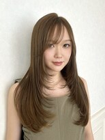 ヘアーサロン リアン 熊谷2号店(hair salon Rien)&nbsp;顔周りlayer°・*:.。.