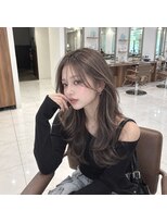 アッシュ 桜新町店(Ash)&nbsp;桜新町/レイヤーカット/ボブ/韓国ダブルカラー/白髪ぼかし