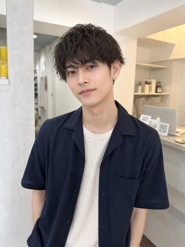 サニー 西中島店(sunny.) シースルーマッシュ/ニュアンスパーマ
