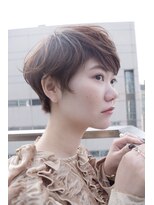 ヒアカアヴェダ 天神VIORO (Heaka AVEDA)&nbsp;大人かわいいフレンチショートヘア【20代/30代/40代/髪質改善】