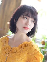 カイノ イオンモール 岡山店(KAINO)&nbsp;【KAINO】フェミニンボブ耳かけオイルカラー☆イノア