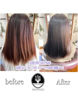 美容室 メザミー MESAMIES 髪質・質感改善トリートメント×N.ハイライトカラー【髪質改善】