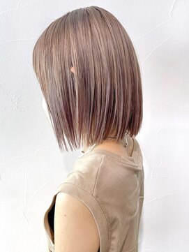 アイティーバイアルバム 下北沢店(IT by ALBUM) ミルクティーベージュ_ショコラベージュボブルフ_ba341931