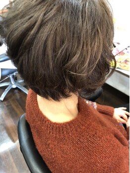アンプヘアー(A･M･P hair)の写真/【全員/ハーブカラー&カット&トリートメント¥11500】肌・髪がデリケートな方に優しい☆天然成分で綺麗に＊