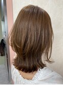美髪/大人かわいい/こなれミディ/サンドベージュ[学芸大学]