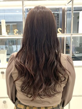 ステアケース 武蔵小杉店(stair:case) 武蔵小杉　セミロング　コテ巻きパーマ