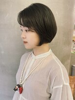 オジョマノ(OjOmano) 千歳烏山OjOmano　韓国ボブ　ショート　髪質改善　ハルミ