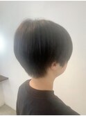 ハンサムショート 大人髪質改善縮毛矯正 艶髪#髪質
