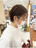 【morio】札幌ショート　大人かわいい耳かけショート