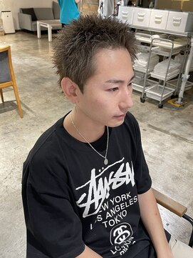 ザ オーダー(THE ORDER) ザクザクグレージュスパイキーショート