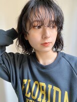 アム(amu) 【パーマヘア】ニュアンスパーマが可愛いBob hair