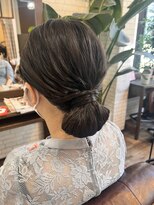 ラシクゼロ 草加駅前(Lashiku Zero)&nbsp;シニヨンヘアセット