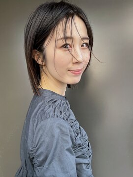 ラウンジ モリオ イケブクロ(Lounge MORIO Ikebukuro) 【morio池袋】刈り上げボブレイヤー顔まわり♪