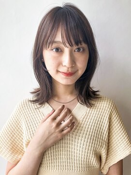 ラフ フロム ガーデン(Laf from GARDEN) ひし形ミディアム/レイヤーカット