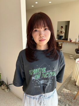 アメリ(Amelie) 赤みブラウンカラー♪