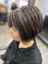 エートゥゼット(AtoZ) 白髪を活かす大人の地毛ハイライト/白髪ぼかしハイライト
